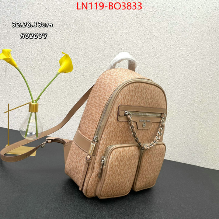 Michael Kors Bags(4A)-Backpack-,fashion replica ,ID: BO3833,$: 119USD