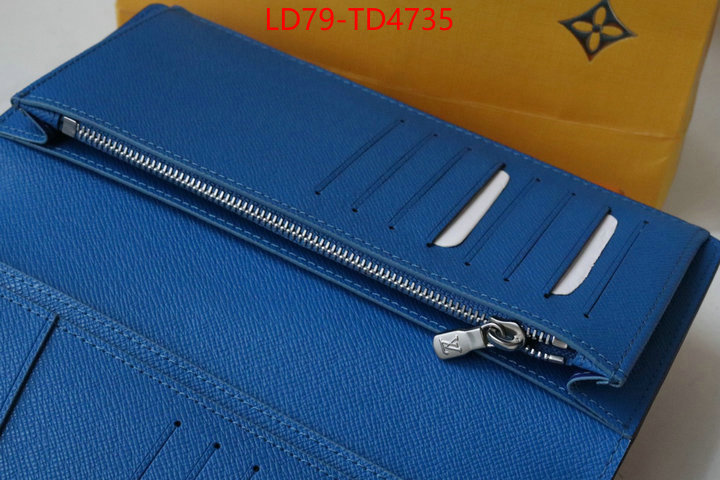 LV Bags(TOP)-Wallet,ID: TD4735,$: 79USD