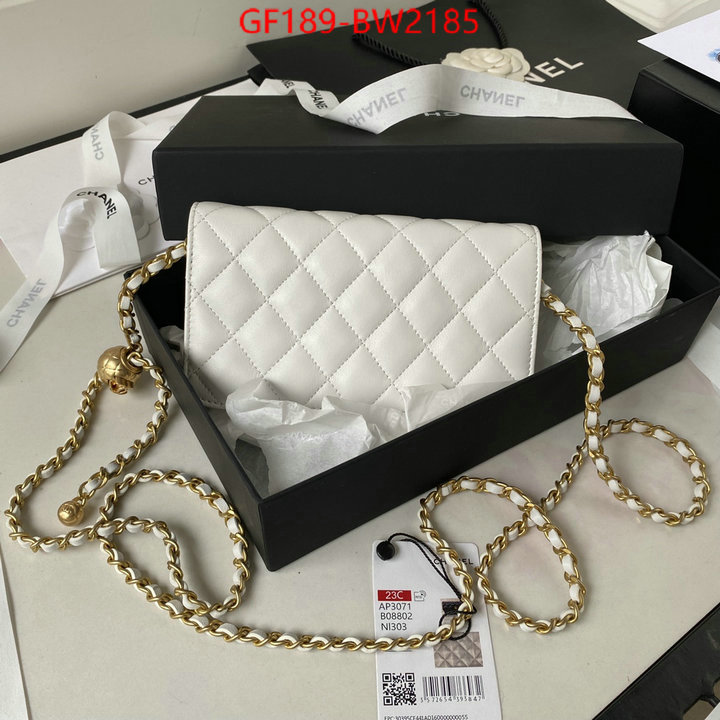 Chanel Bags(TOP)-Diagonal-,ID: BW2185,$: 189USD