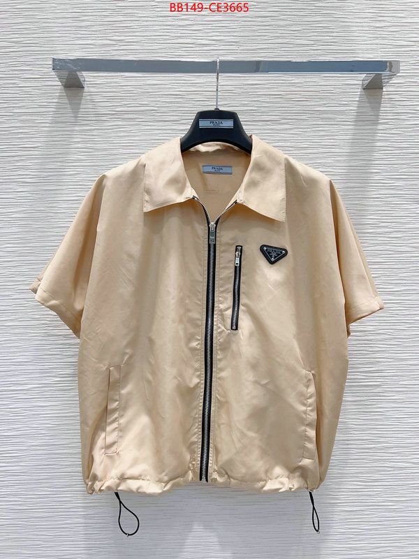 Clothing-Prada,replica 1:1 , ID: CE3665,$:149USD