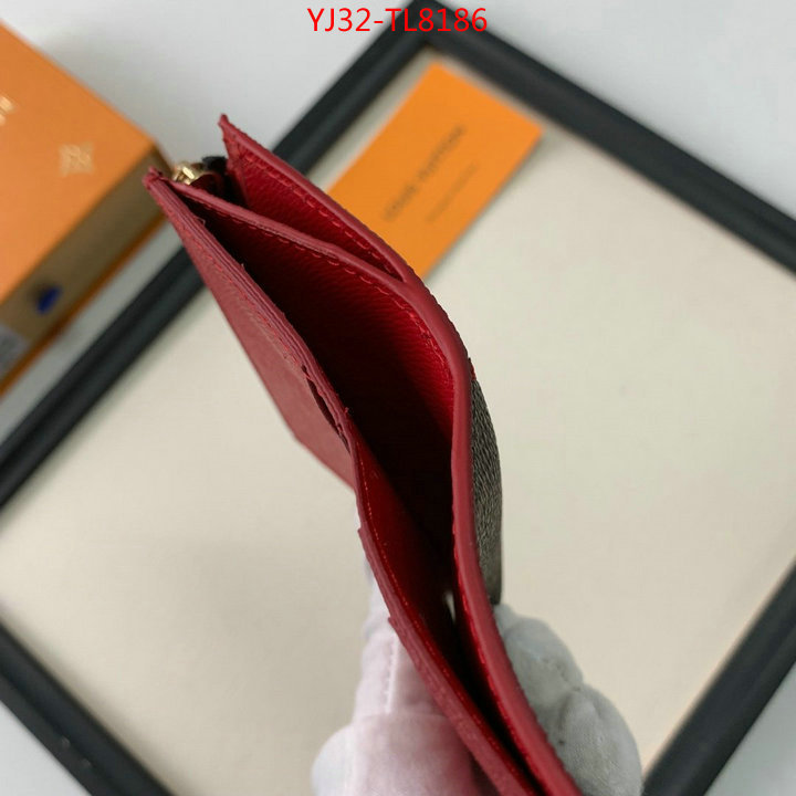 LV Bags(4A)-Wallet,ID: TL8186,$: 32USD