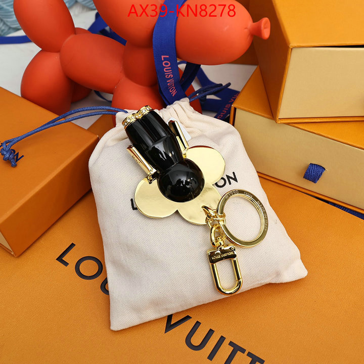 Key pendant-LV,high quality online , ID: KN8278,$: 39USD