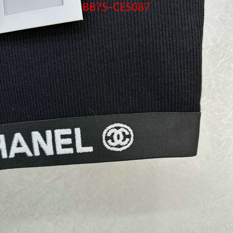 Clothing-Chanel,luxury shop , ID: CE5087,$: 75USD