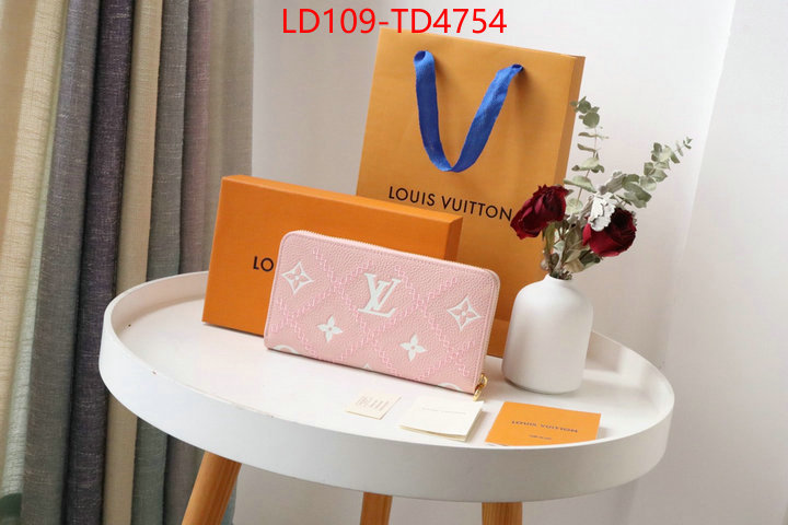 LV Bags(TOP)-Wallet,ID: TD4754,$: 109USD