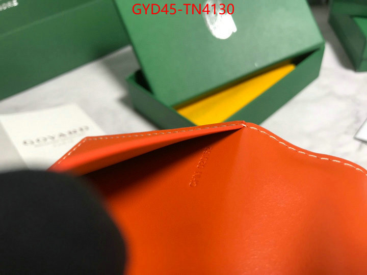 Goyard Bags(4A)-Wallet,wholesale replica ,ID: TN4130,$: 45USD