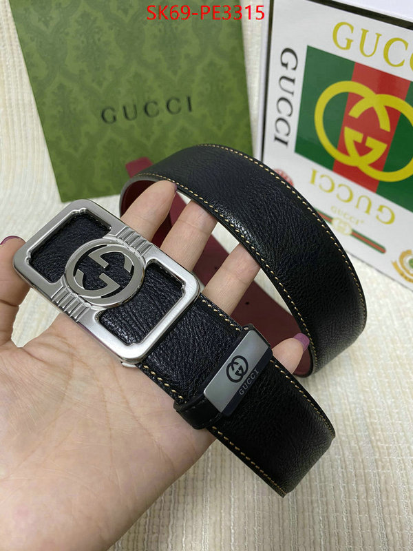 Belts-Gucci,wholesale 2023 replica , ID: PE3315,$: 69USD