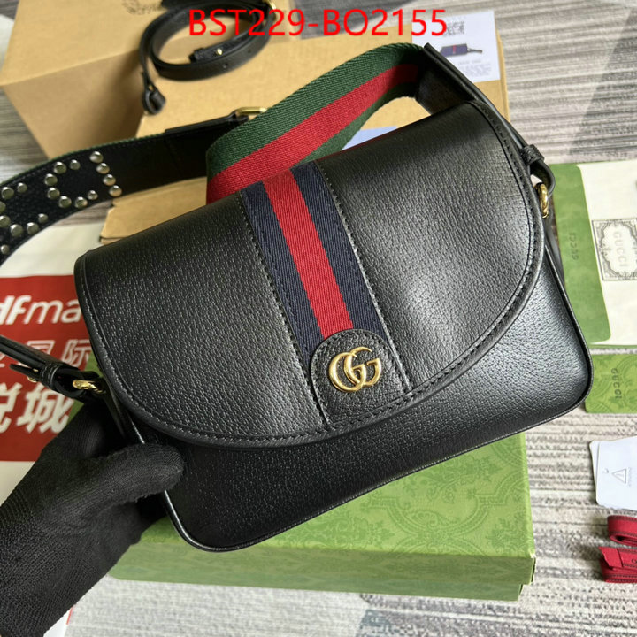 Gucci Bags(TOP)-Diagonal-,perfect ,ID: BO2155,$: 229USD