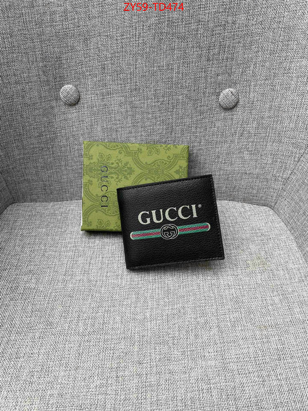 Gucci Bags(4A)-Wallet-,ID: TD474,$: 59USD
