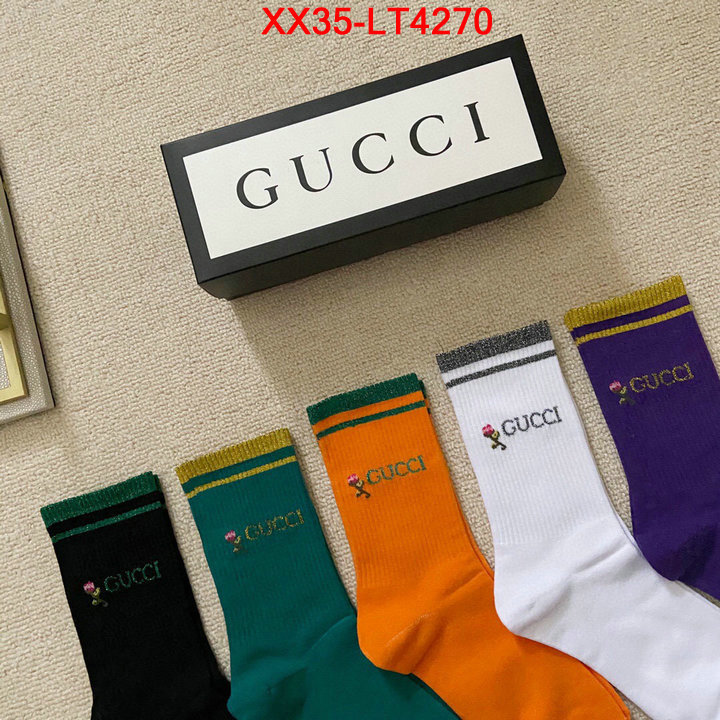 Sock-Gucci,aaaaa replica designer , ID: LT4270,$:35USD