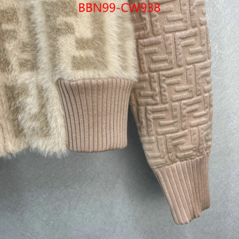 Clothing-Fendi,buy 1:1 , ID: CW938,$: 99USD