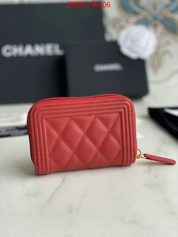 Chanel Bags(TOP)-Wallet-,ID: TW906,$: 59USD