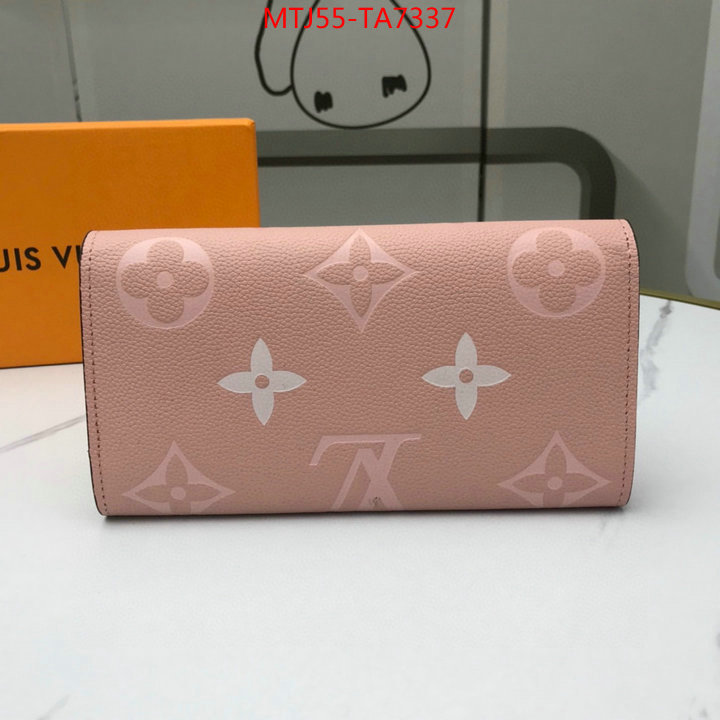 LV Bags(4A)-Wallet,ID: TA7337,$: 55USD