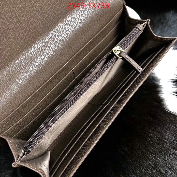 Gucci Bags(4A)-Wallet-,ID: TK733,$:49USD