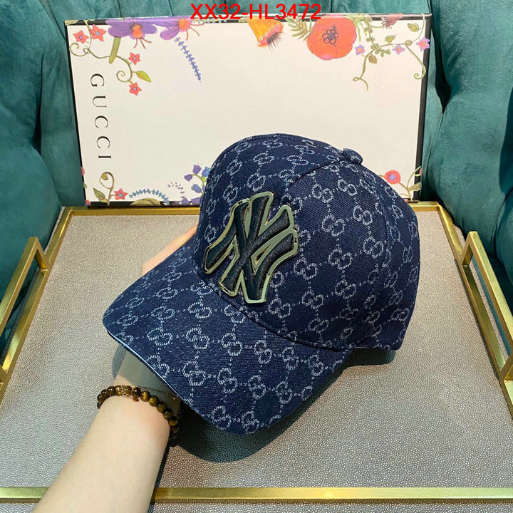 Cap (Hat)-Gucci,aaaaa+ quality replica , ID: HL3472,$: 32USD