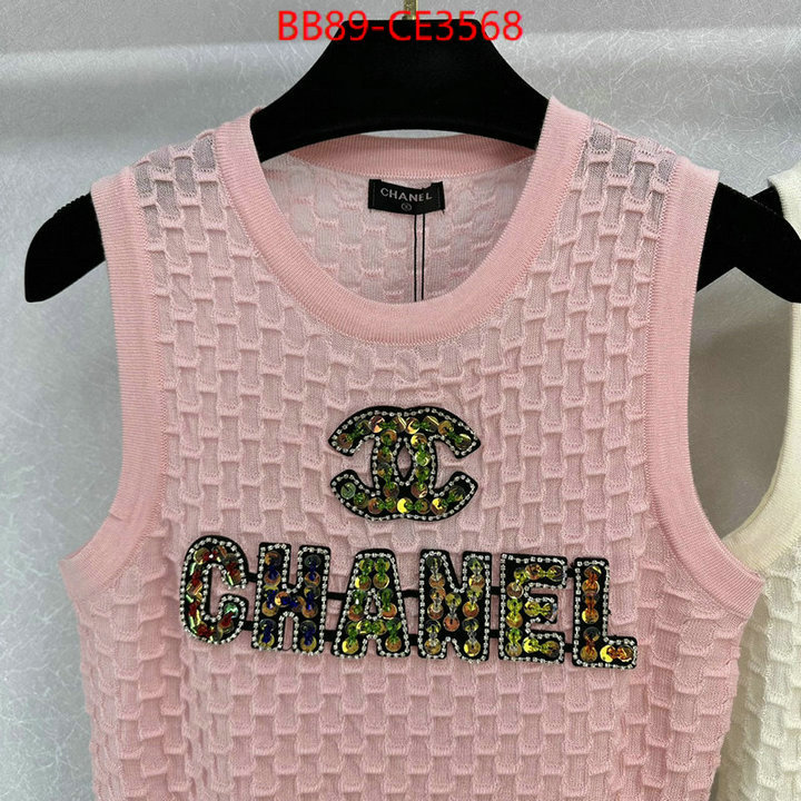 Clothing-Chanel,counter quality ,ID: CE3568,$: 89USD