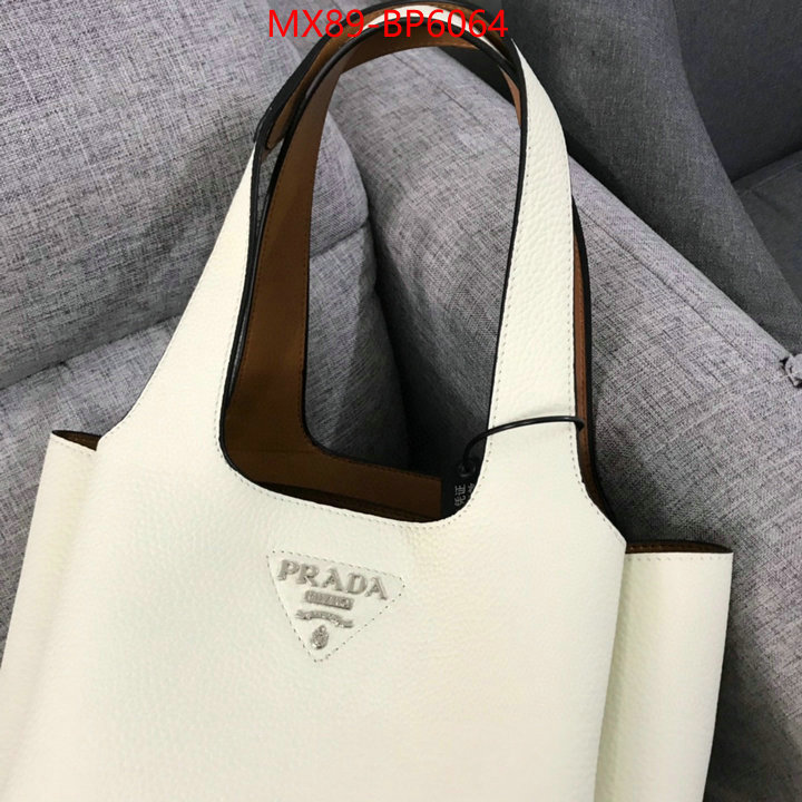 Prada Bags(4A)-Handbag-,the best ,ID: BP6064,$: 89USD