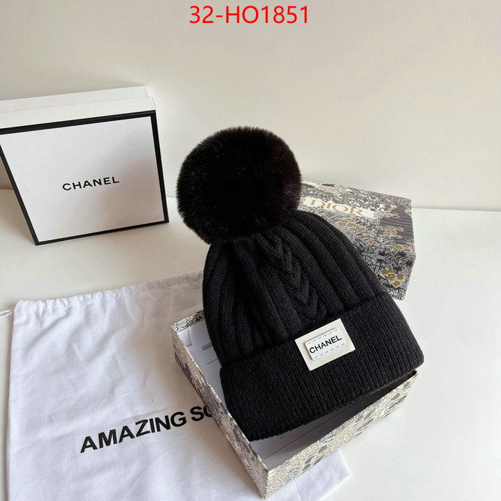 Cap (Hat)-Chanel,unsurpassed quality , ID: HO1851,$: 32USD