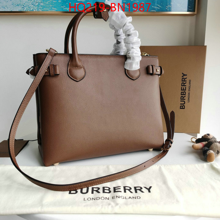 Burberry Bags(TOP)-Handbag-,only sell high-quality ,ID: BN1987,$: 219USD