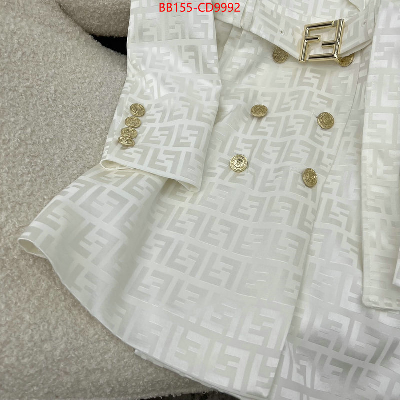 Clothing-Fendi,counter quality , ID: CD9992,$: 155USD