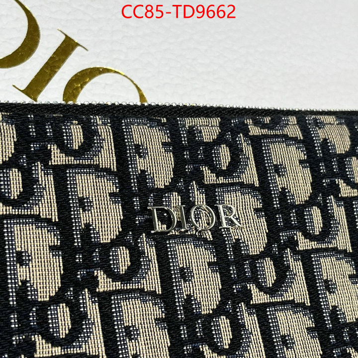 Dior Bags(TOP)-Wallet-,ID: TD9662,$: 85USD