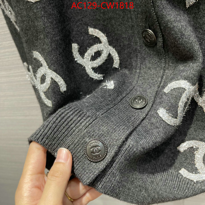 Clothing-Chanel,designer 1:1 replica , ID: CW1818,$: 129USD