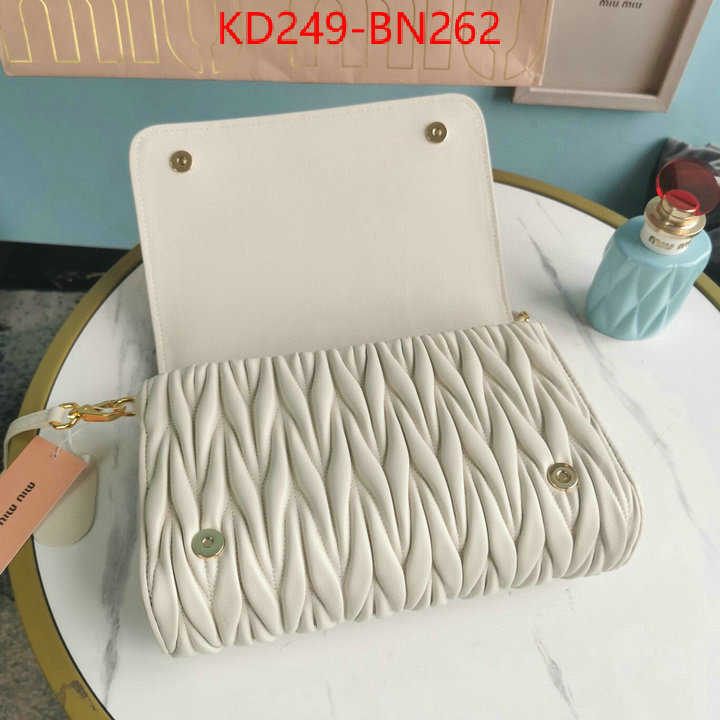 Miu Miu Bags(TOP)-Diagonal-,how quality ,ID: BN262,$: 249USD