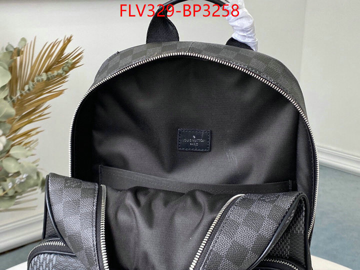 LV Bags(TOP)-Backpack-,ID: BP3258,$: 329USD