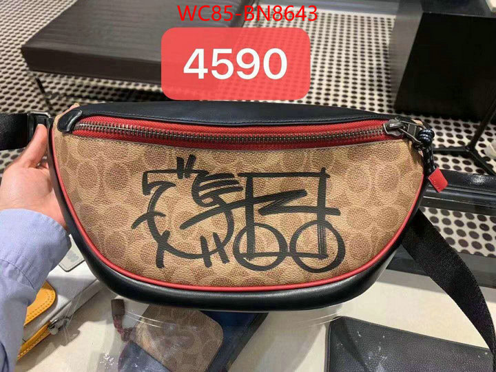 Coach Bags(4A)-Belt Bag-Chest Bag--,at cheap price ,ID: BN8643,$: 85USD