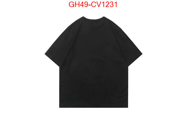 Clothing-Gucci,top quality designer replica , ID: CV1231,$: 49USD