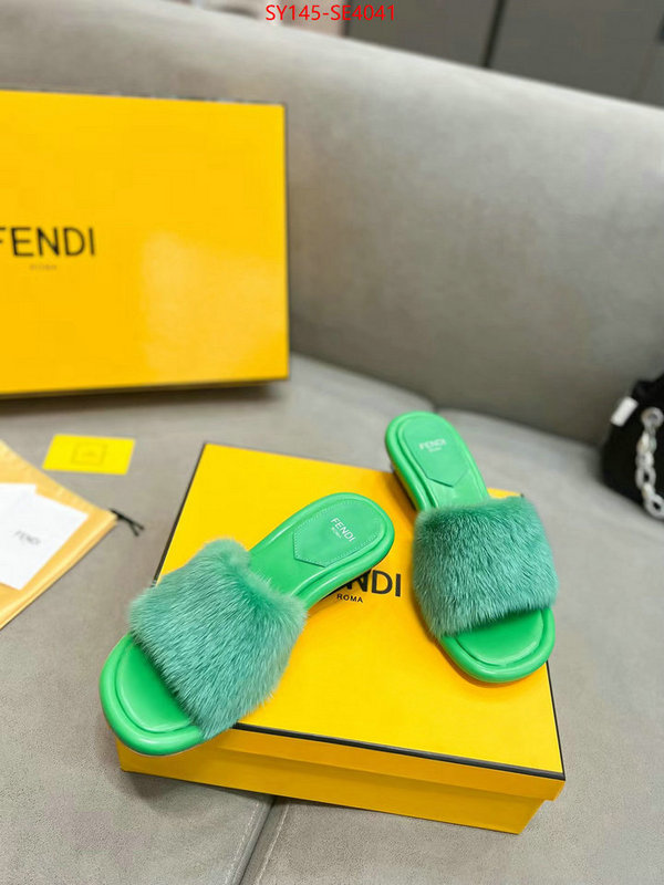 Women Shoes-Fendi,best replica quality , ID: SE4041,$: 145USD