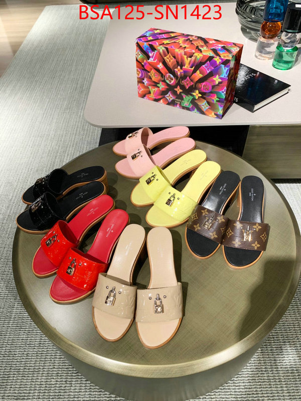 Women Shoes-LV,designer fake , ID: SN1423,$: 125USD