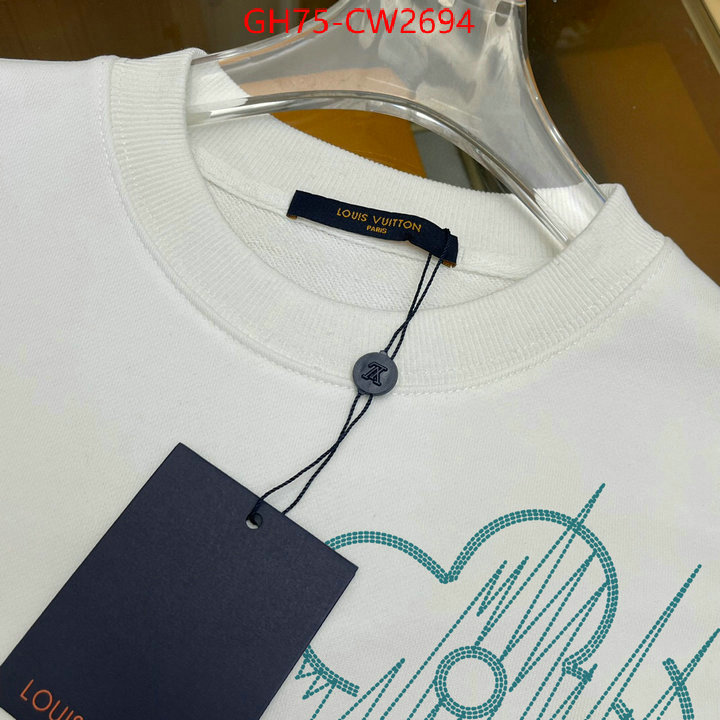 Clothing-LV,online china , ID: CW2694,$: 75USD