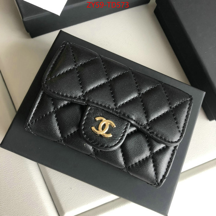 Chanel Bags(4A)-Wallet-,ID: TD573,$: 59USD