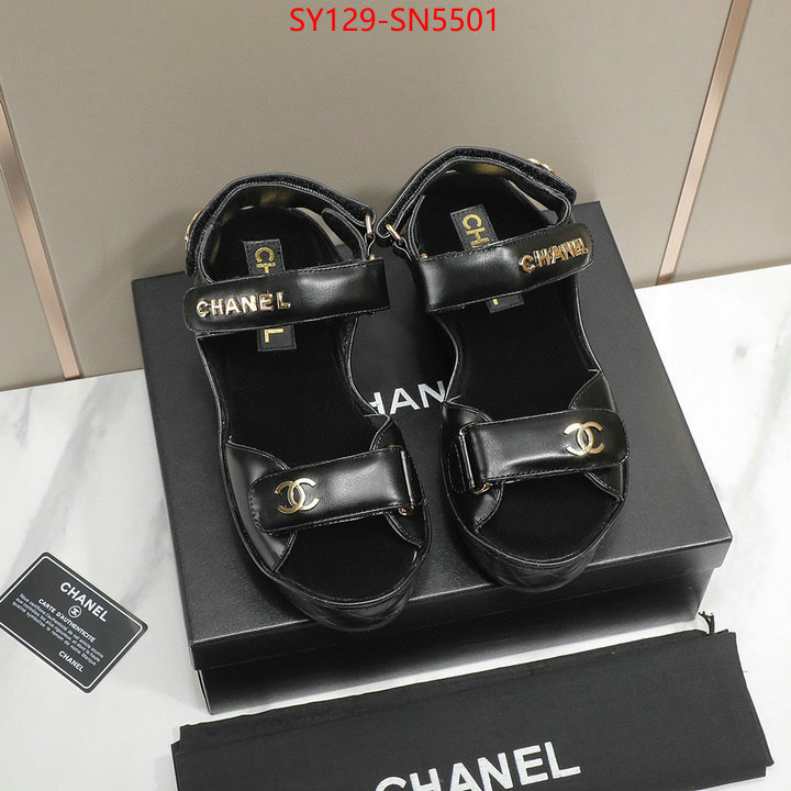 Women Shoes-Chanel,1:1 replica wholesale , ID: SN5501,$: 129USD