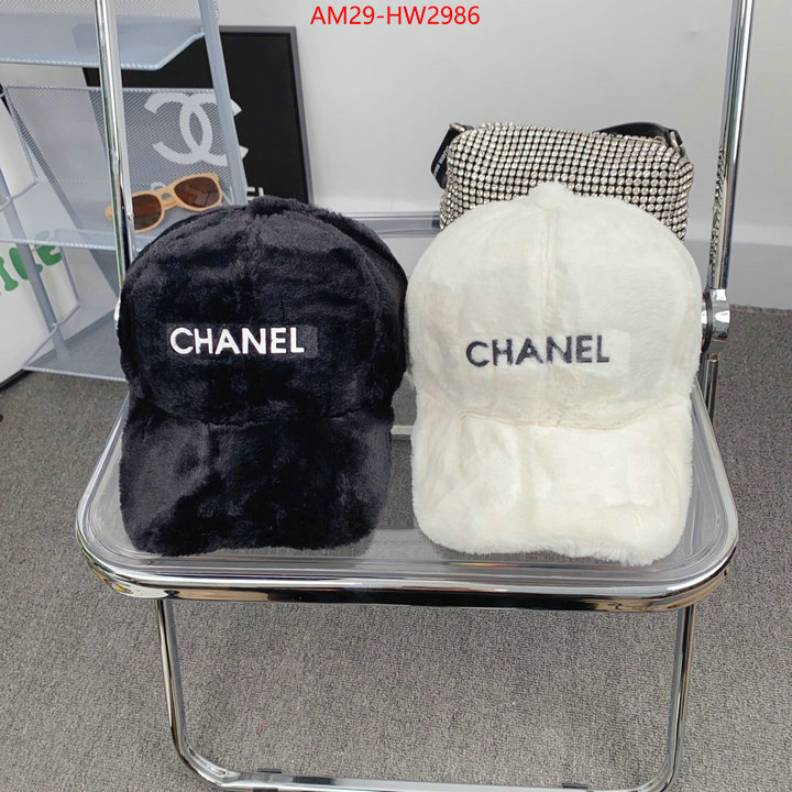 Cap (Hat)-Chanel,perfect replica , ID: HW2986,$: 29USD
