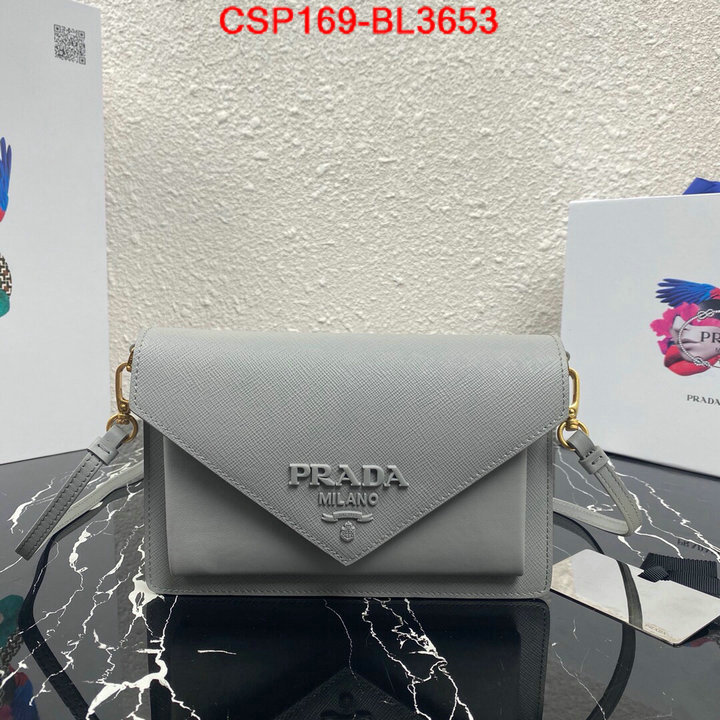 Prada Bags(TOP)-Diagonal-,ID: BL3653,$: 169USD