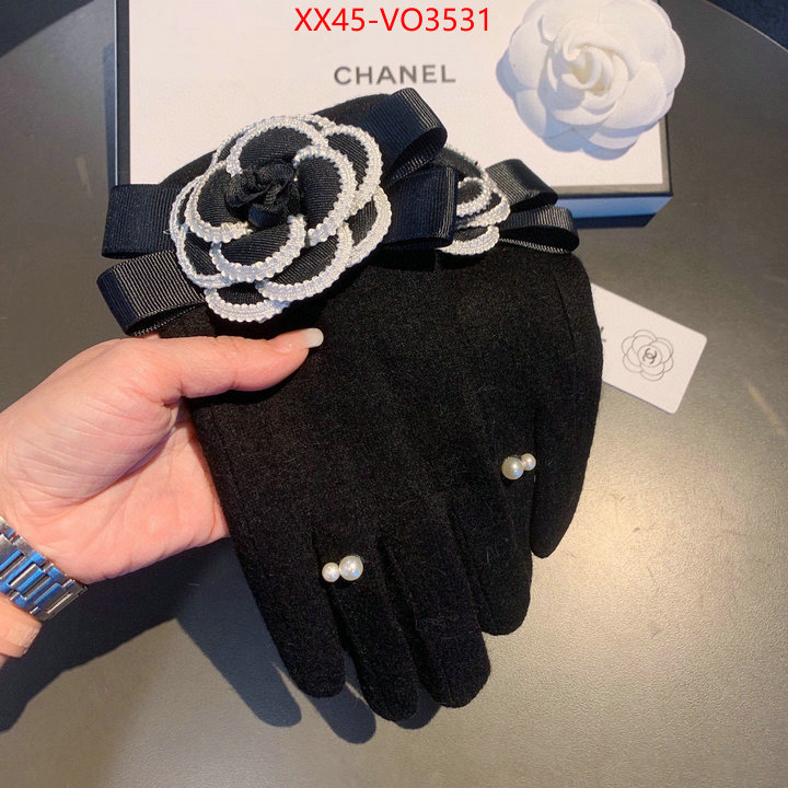 Gloves-Chanel,replica , ID: VO3531,$: 45USD