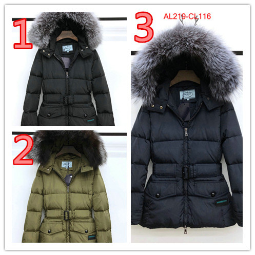 Down jacket Women-Prada,find replica , ID: CL116,$:219USD