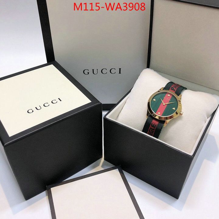 Watch(4A)-Gucci,best quality replica ,ID: WA3908,$: 115USD