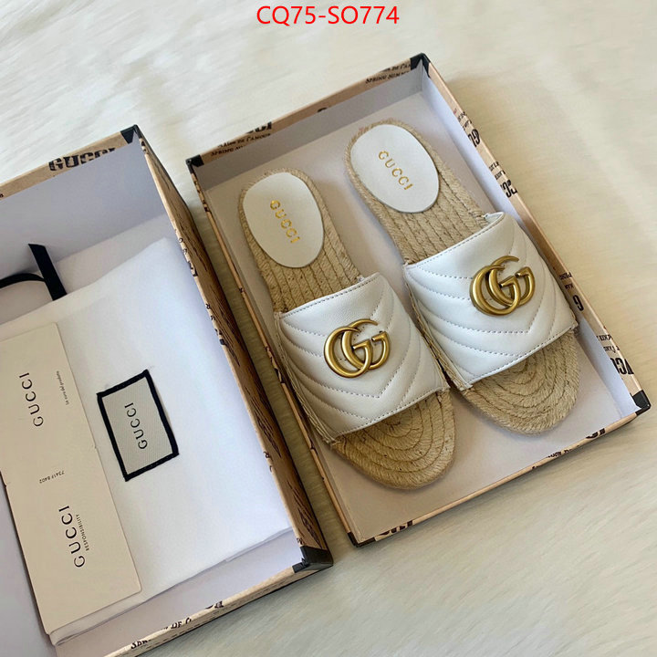 Women Shoes-Gucci,where to find best , ID: SO774,$: 75USD