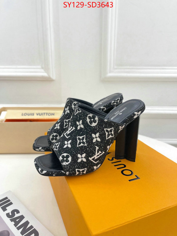 Women Shoes-LV,we provide top cheap aaaaa , ID: SD3643,$: 129USD