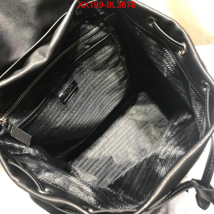 Prada Bags(TOP)-Backpack-,ID: BL3676,$: 199USD