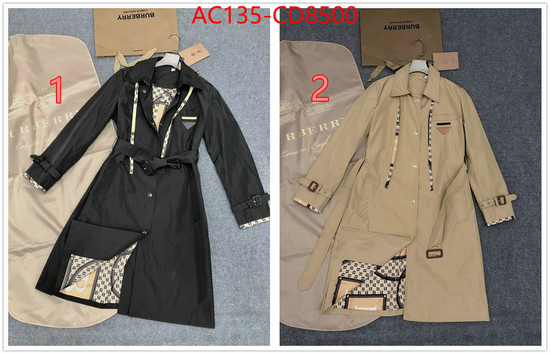 Down jacket Women-Burberry,aaaaa+ replica , ID: CD8500,$: 135USD