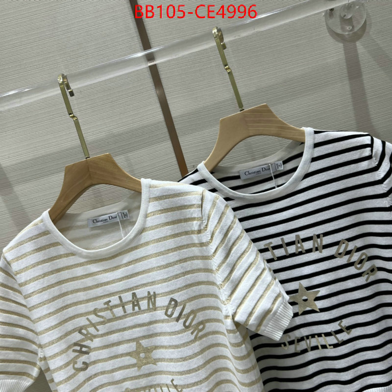 Clothing-Dior,high quality 1:1 replica , ID: CE4996,$: 105USD