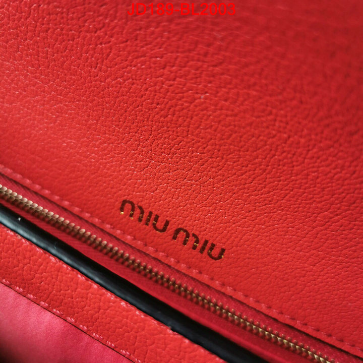 Miu Miu Bags(TOP)-Diagonal-,buy cheap ,ID: BL2003,$: 189USD
