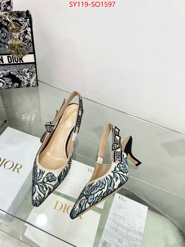 Women Shoes-Dior,aaaaa , ID: SO1597,$: 119USD