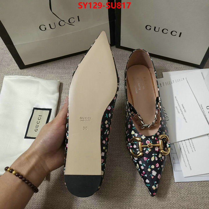 Women Shoes-Gucci,where can i buy the best quality , ID: SU817,$: 129USD