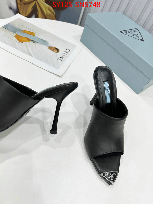 Women Shoes-Prada,aaaaa+ replica designer , ID: SN5748,$: 125USD