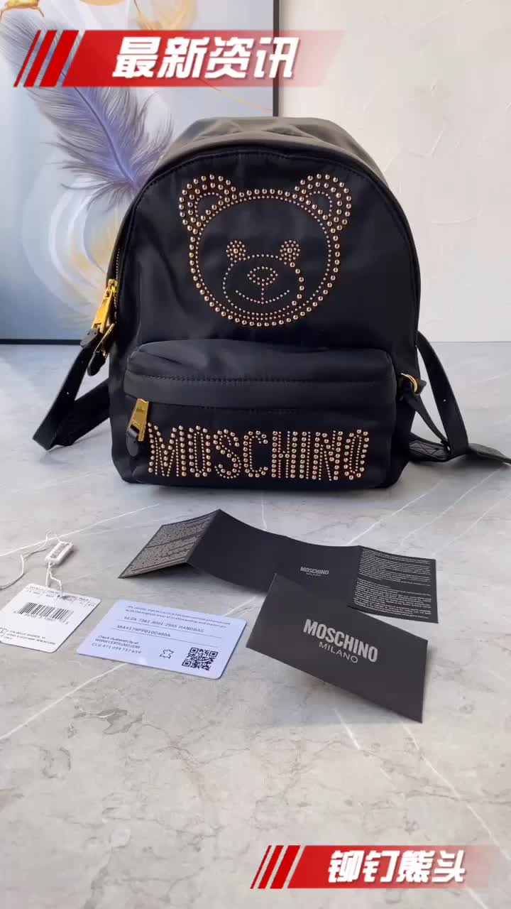 MOSCHINO Bags(TOP)-Backpack-,shop ,ID: BD3956,