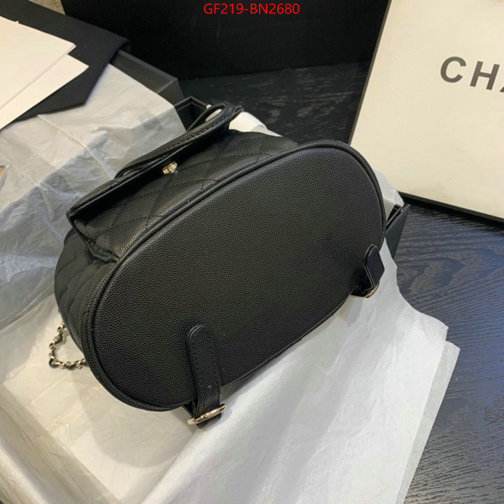 Chanel Bags(TOP)-Backpack-,ID: BN2680,$: 219USD